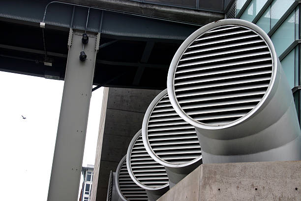 Vent Row... stock photo