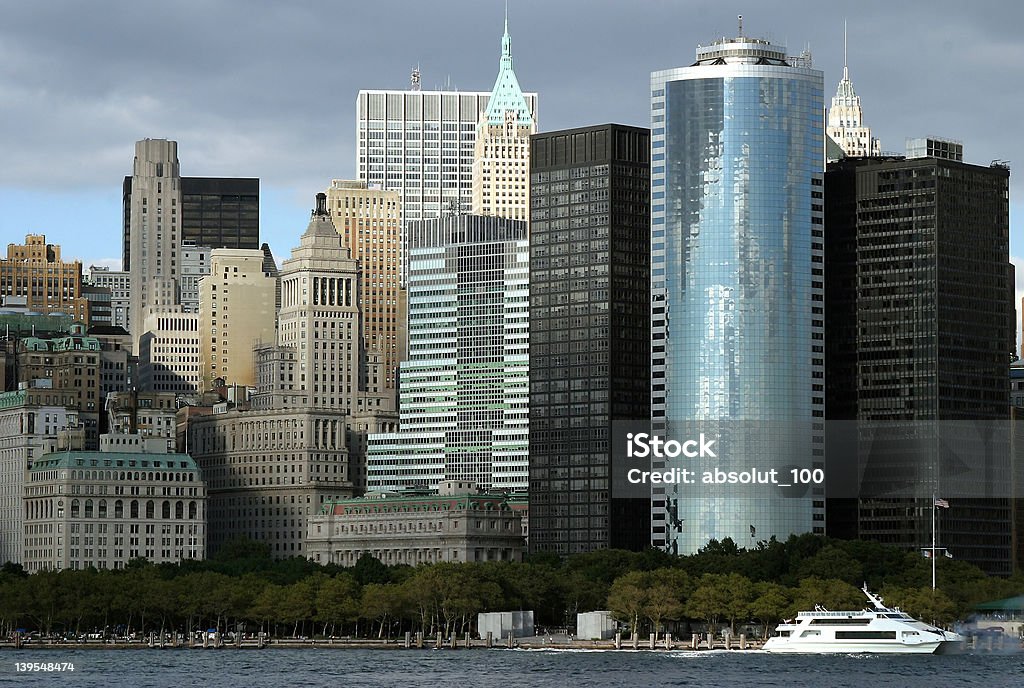 skyline di new york - Foto stock royalty-free di Affari