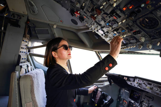 istock Asian female pilot 1395488560