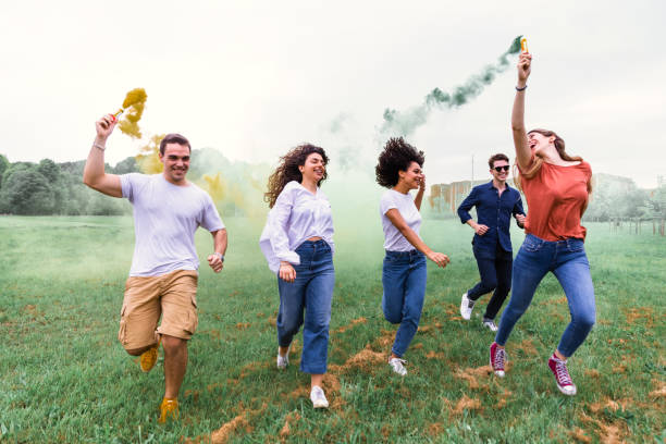 istock Party hard with friends 1395490434