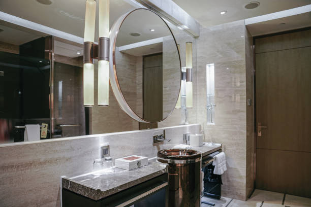 istock Interior of a modern bathroom 1395492203