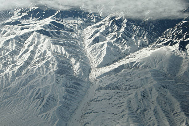 Mountains in China 7 stock photo