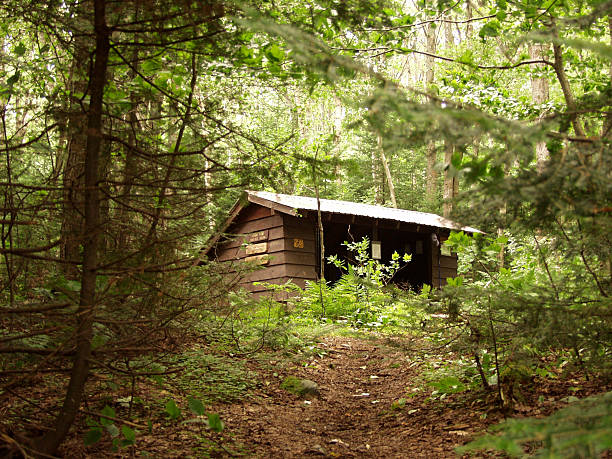 Shelter on AT in Vermont near bourne pond      