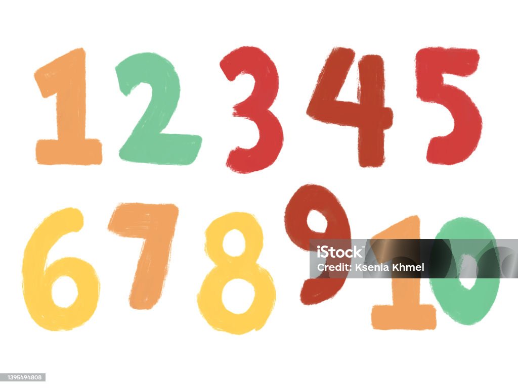 All Numbers Photo Pinterest Numbers Print Stock Illustration - Download Image Now - Art, Boho ...