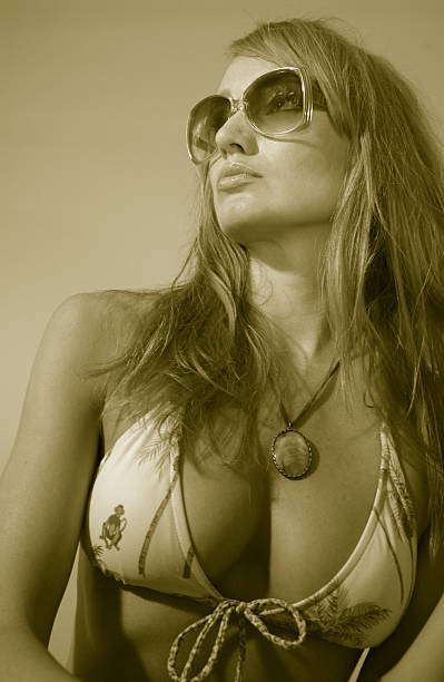 istock Sepia Retro Sun Glasses 139549578
