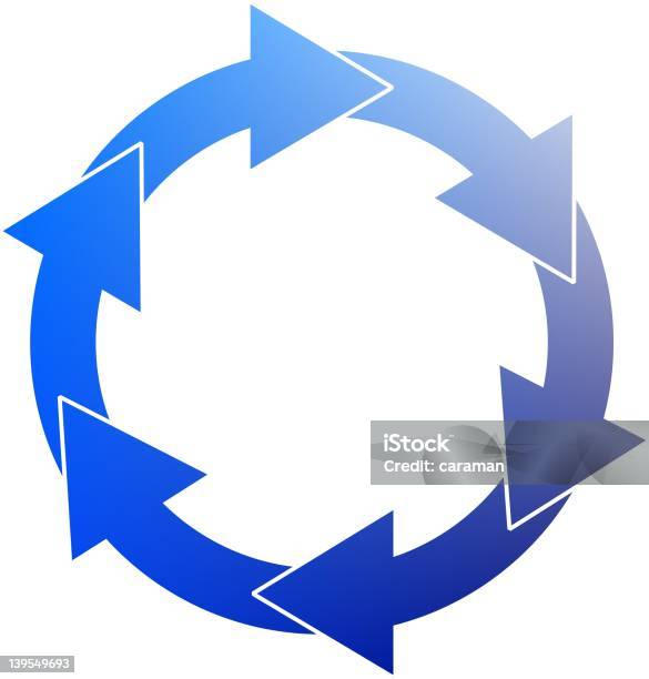 A Tempo Indeterminato - Immagini vettoriali stock e altre immagini di Angolo acuto - Angolo acuto, Blu, Cerchio