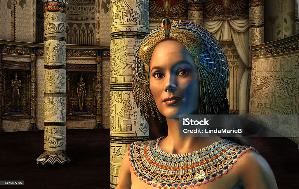 Principessa egiziano - Foto stock royalty-free di Antico Egitto