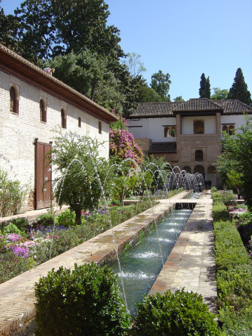 alhambra gardens                               