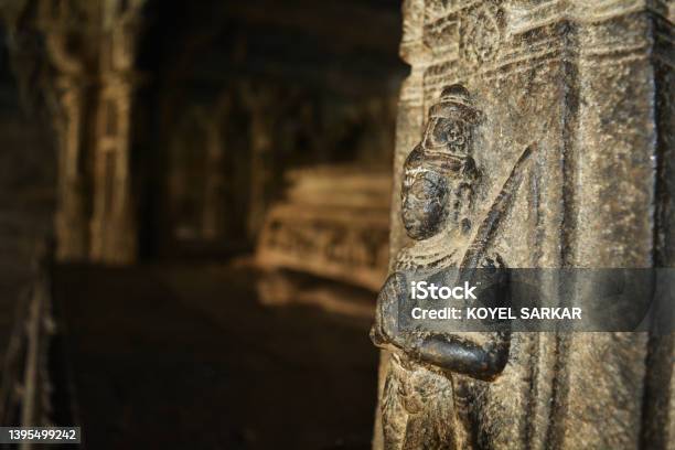 Artistic Sculpted Statue At Jalakandeswarar Temple Vellore Tamil Nadu India Stock Photo - Download Image Now