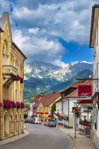 istock Street in Admont, Austria 1395499758