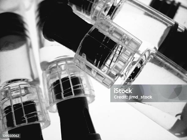 Syringe Group Bw Stock Photo - Download Image Now - AIDS, Bacterium, Biology