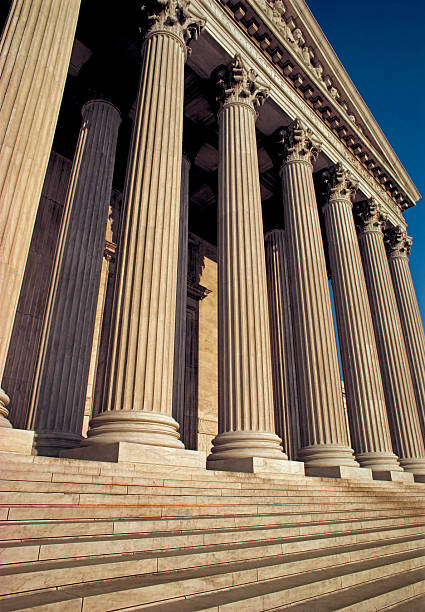 Supreme Court Building stock photo