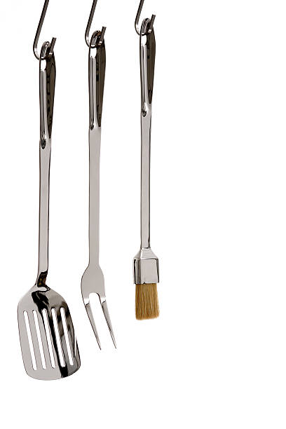 istock Stainless Steel BBQ Utencils 139550298
