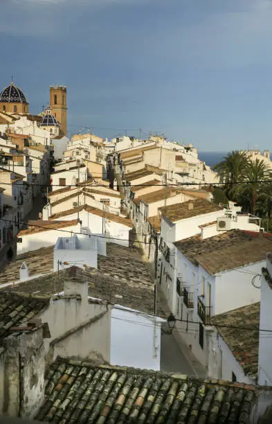 Photo of View of Altea town with its whitewashed facades