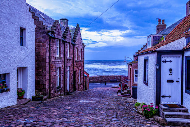 istock Scottish fishing village 1395505888