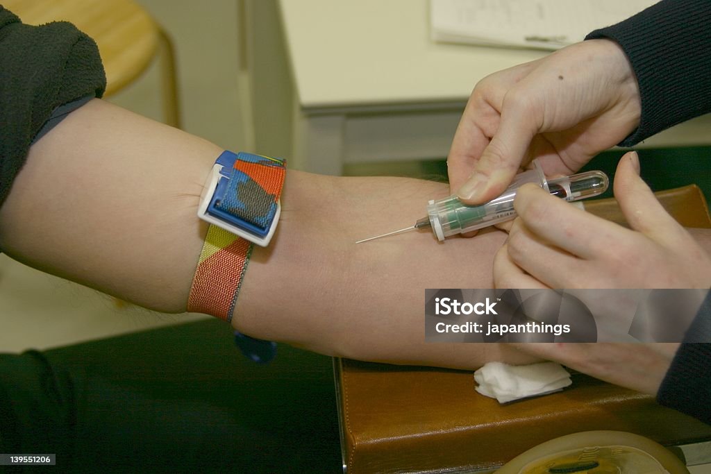 Teste de sangue 1 - Royalty-free Amostra Médica Foto de stock