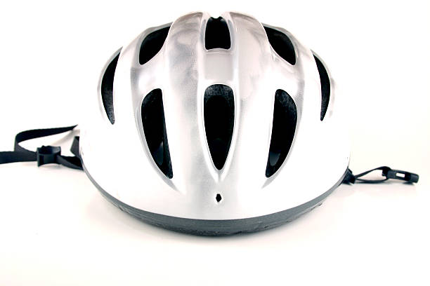 casco de bicicletas - cycling helmet cycling sports helmet isolated fotografías e imágenes de stock