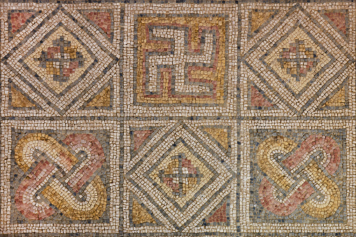 Moorish mosaic background (star shape)