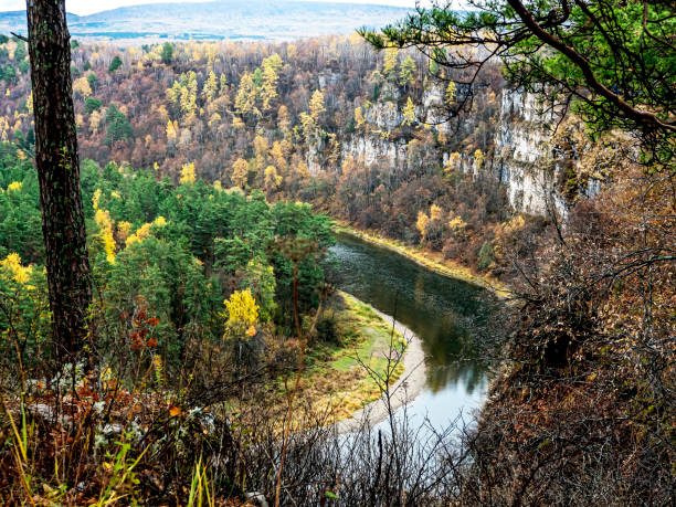 istock autumn view from the rocky river bank 1395517677