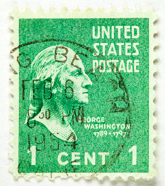 istock President Washington. Postage Stamp - circa 1938 139551781
