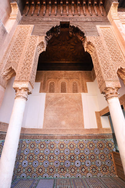 istock Saadiens Tombs in Marrakech in Morocco 1395521536