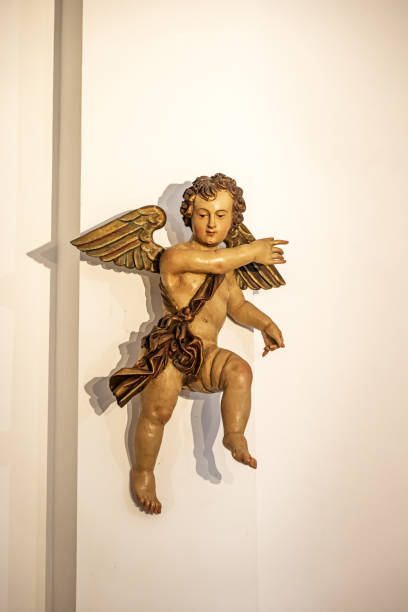 Angel child also called a putti in the Cathedral of San Cristobal de la Laguna – also known as Catedral de Nuestra Senora de los Remedios – is constructed in a neo gothic and partly neo classical style in 1904 to 1915. It was declared an UNESCO World Heritage Site in 1999. It is situated in La Laguna which used to be the main city on the Spanish Canary Island Tenerife.