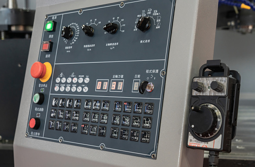 Device Control Panel of CNC
