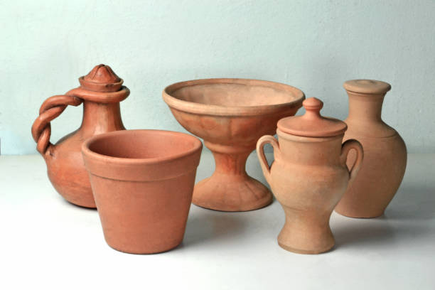 céramique brésilienne faite à la main - crock pot photos et images de collection