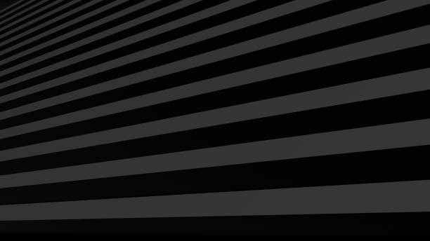 istock Black stripes background lines monochrome design. Black lines background. 3D render illustration. 1395531882