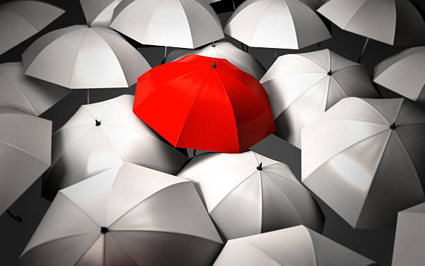 istock Stand out of a crowd 139553569