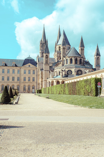 Abbey of Saint-Etienne at Caen in Normandy France.