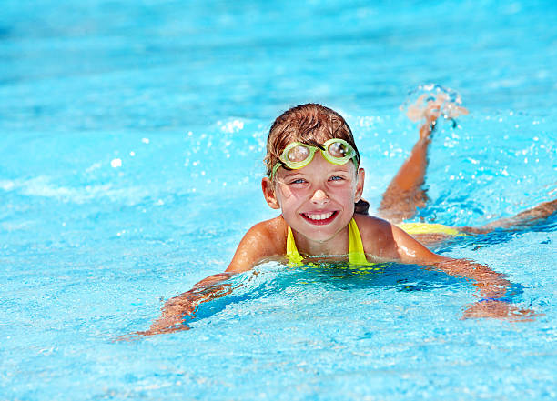 istock Child in swimming pool 139554055