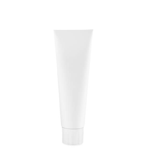 istock Blank tube of toothpaste isolated on white 1395543603