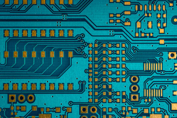 istock Modern Circuit Board Background Banner. background or texture 1395546011