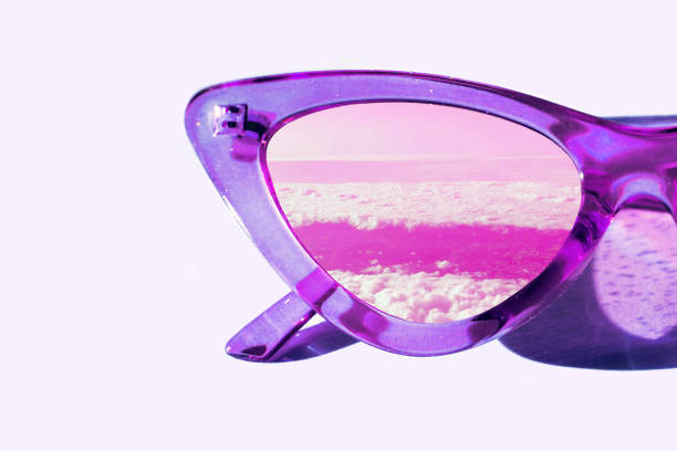 istock purple fashionable sunglasses 1395552116
