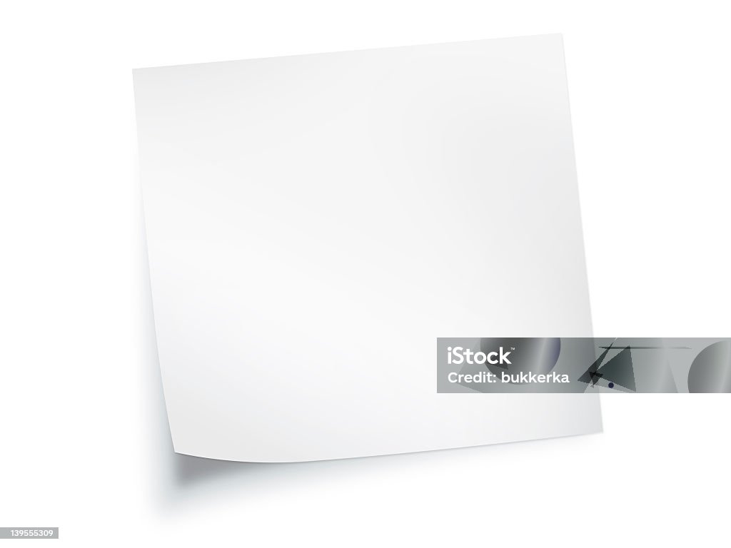 white paper note background Paper Stock Photo