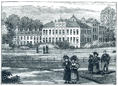 Kensington Palace in London is a Royal Palace and has been home to many famous Royal Kings and Queens. Queen Victoria was born here. Prince William Duke of Cambridge, Prince Harry and Meghan Markle have all lived here.