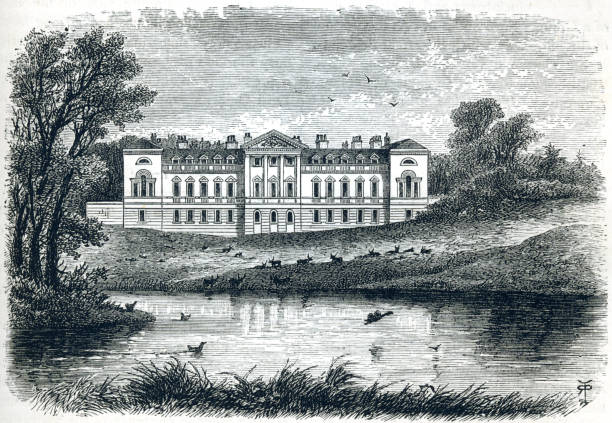 istock Woburn Abbey west front, Bedfordshire, England 1395555259