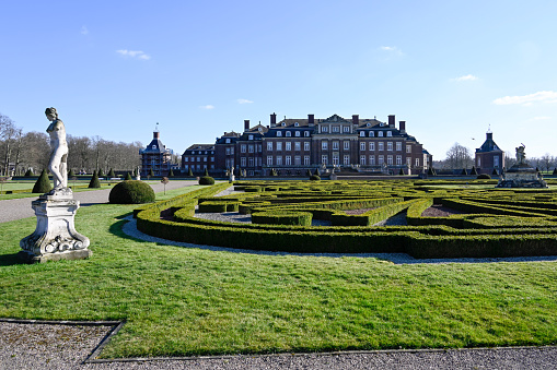 Nordkirchen, Germany, March 18, 2022 - Nordkirchen Castle also known as the \