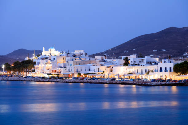 istock Paros Island at Dusk, Greece 1395568313