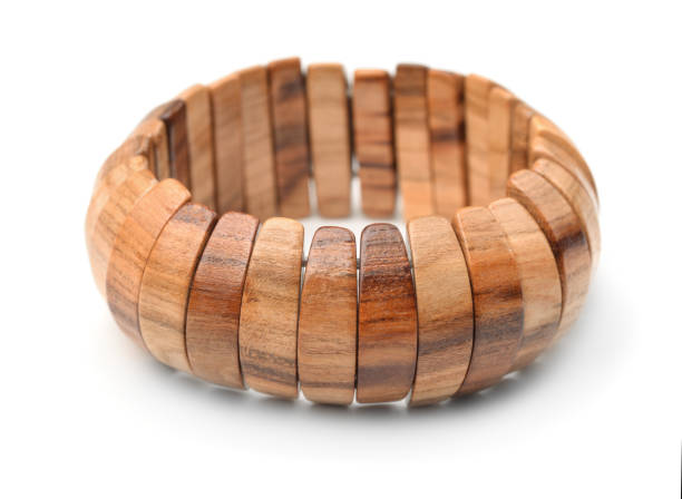 istock Wooden bracelet 1395585498