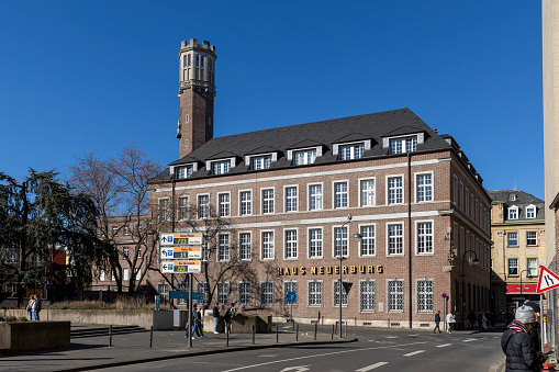 Raad Van State Dutch Council of State Building in The Hague. The Raad van State is a constitutionally established advisory body for the government and States General. The Council of State is located at the Kneuterdijk in Den Haag.