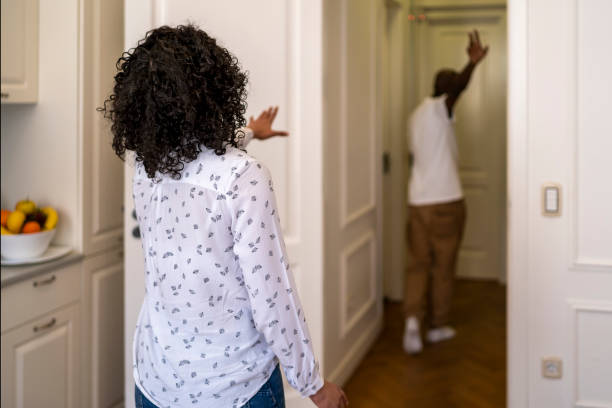 istock Afro couple having a fight 1395597295