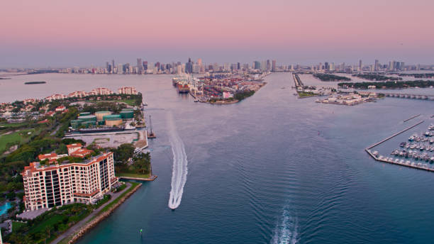 Secure mooring for boats and yachts in a quiet marina.