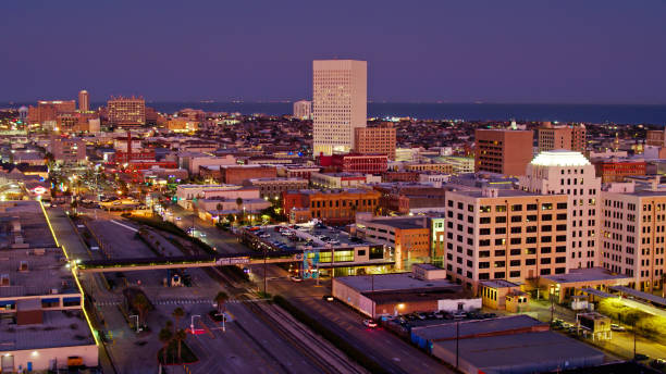 istock Galveston, Texas - Drone Shot 1395605757