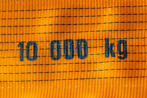 Ten Thousand Kilograms Weight Value at Orange Lifting Hoist