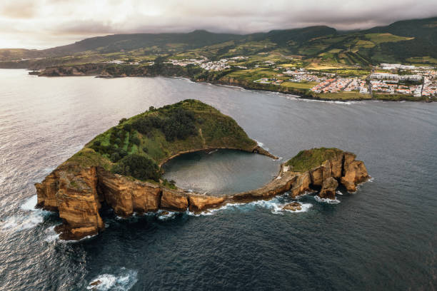 istock Scenery of islet in sea 1395629817