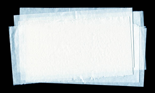 istock Recycling art paper texture background isolated 1395641034
