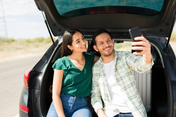 istock Relaxed couple enjoying a weekend trip 1395644325
