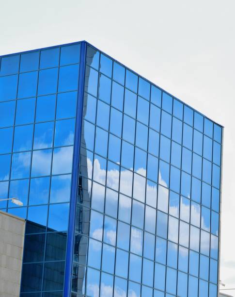 istock Elements of the facade of an office building 1395647143